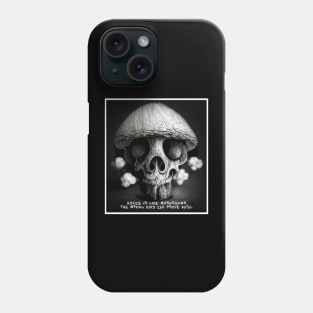 mushroom cranium Phone Case