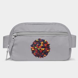 Circular Image Containing Multiple Small Triangles With Different \Colors Bag