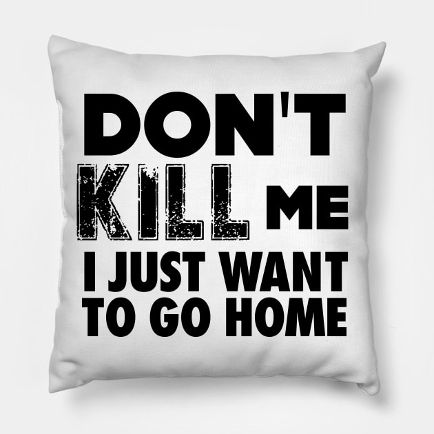 Tyre Nichols: Don't Kill Me, I Just Want to Go Home Pillow by Puff Sumo