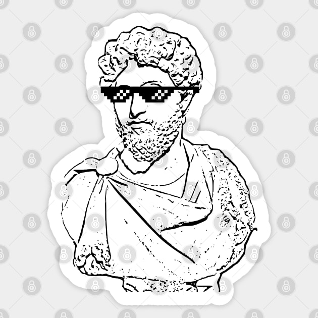 Marcus Aurelius Sunglasses T-Shirt Funny Stoic Marcus Aurelius Sunglasses T-Shirt Funny Stoic