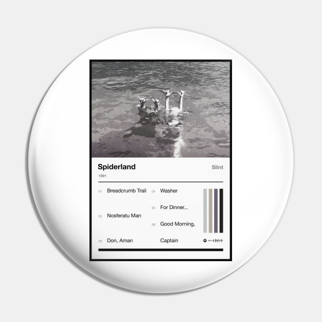 Spiderland Tracklist Pin by fantanamobay@gmail.com