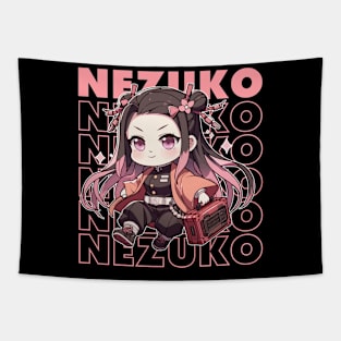 Chibi Nezuko Tapestry