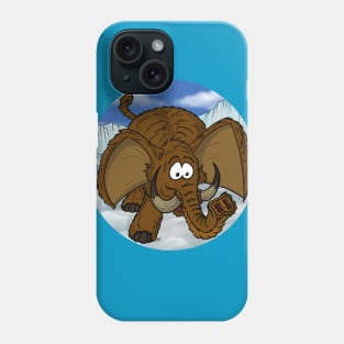 The Woolly Mammoth is woolly! Phone Case