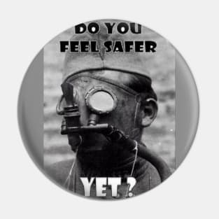 Feel Safe Pin