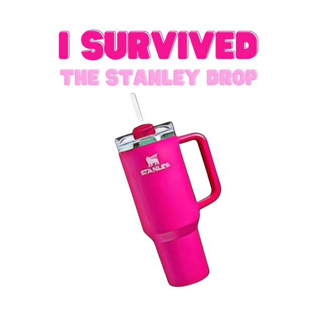 I Survived The Stanley Cup Target Drop Funny Valentine's Day by Little Duck Designs