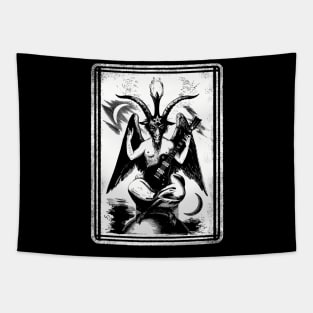 Baphomet lp guitar black Tapestry