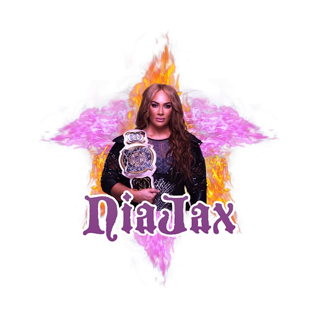 Nia JAx // WWE FansArt by suprax125R