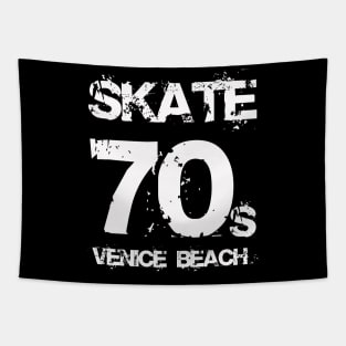 Skate Venice Beach (white letters) Tapestry