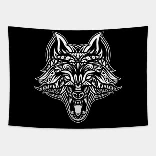 Wolf Tribal Tapestry