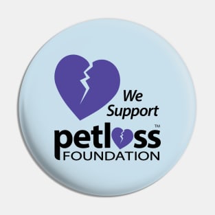 Pet Loss Foundation Feels Your Pain Pin