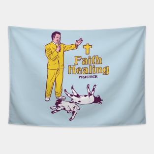 Fainting Goats Tapestry