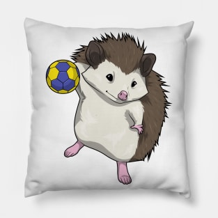 Hedgehog Handball player Handball Pillow