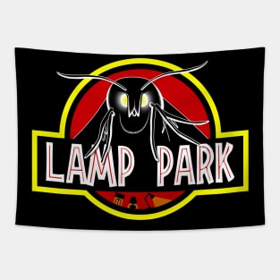 Lamp Park (moth lamp) Tapestry