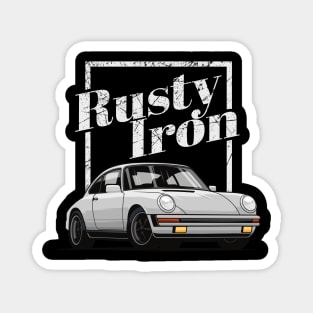 I'm not old I'm classic - Rusty Iron - Oldtimer Auto 911 Magnet