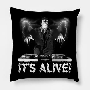 FRANKENSTEIN TURNTABLES DJAY Pillow