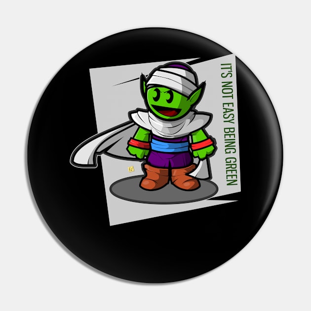 it's not easy being green... or Namek Pin by vhzc