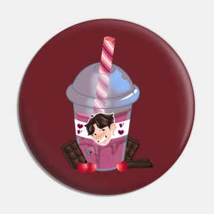 V BOBA CHERRY CHOCOLATE Pin