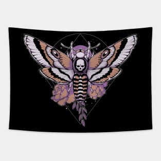  Psychedelic Death's Head Hawk Moth Diamond Painting