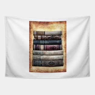 Classic Book Collection Tapestry