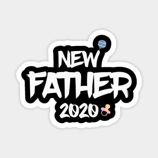 new father 2020 new dad Magnet