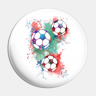 Soccer ball Pin