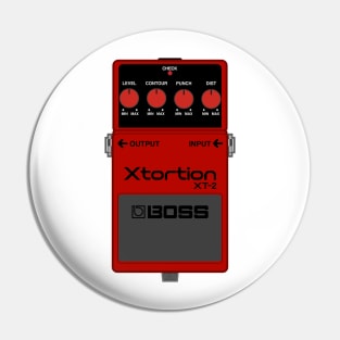 Boss XT-2 Xtortion Guitar Effect Pedal Pin