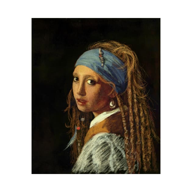 Pirate girl with a pearl earring by in_pictures