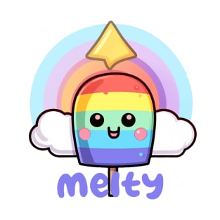 Melty Pride Kawaii Icecream T-Shirt