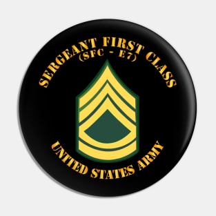 POCKET - Sergeant First Class - SFC E7 Pin