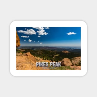 Pikes Peak Colorado Magnet