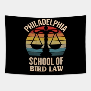 Philadelphia School Of Bird Law Tapestry