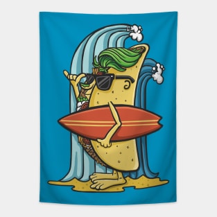 Surf Taco Dude Tapestry