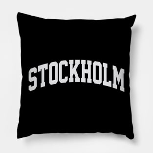 Stockholm Sweden Pillow