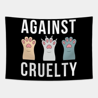 Against Animal Cruelty Tapestry