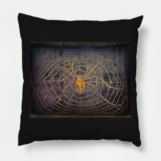 Spider, Spider On The Wall Pillow