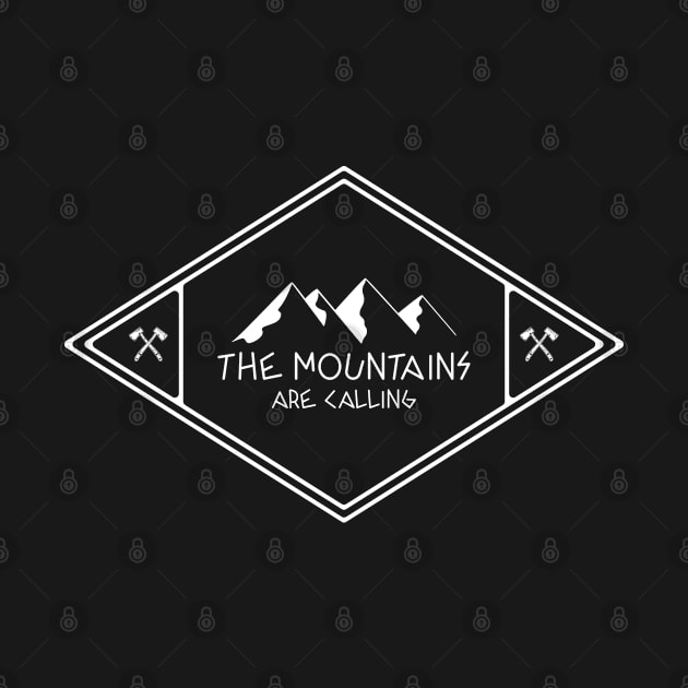 The Mountains are Calling by ProTeePrints