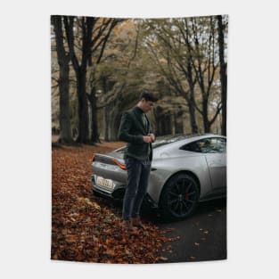 Autumn Road Tapestry