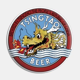 The Dealer's 1986 Tsingtao Beer Tee Pin