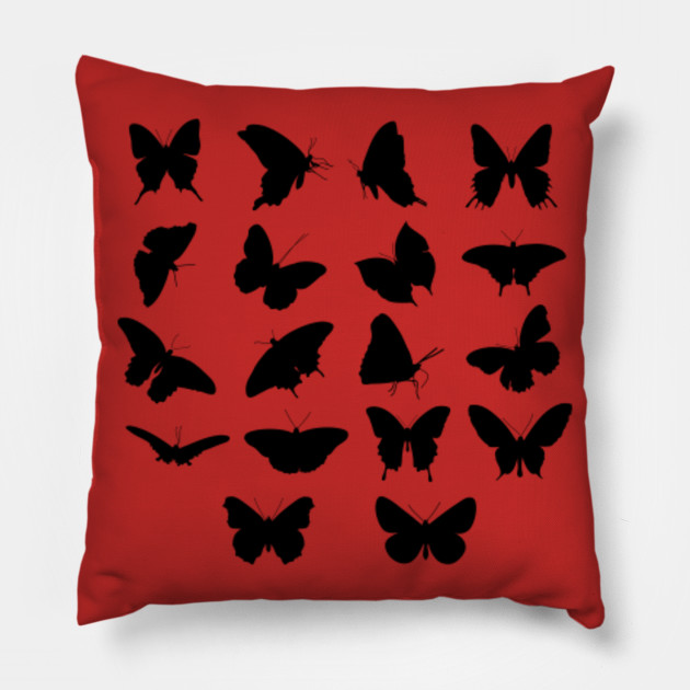 Black minimalistic Butterflies