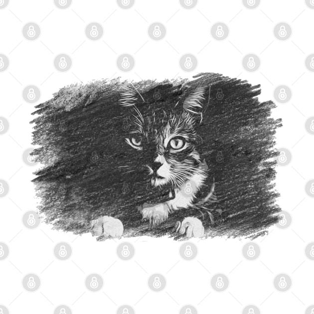Cat Graphic by iconking