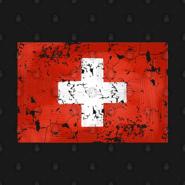 Swiss Flag by Dojaja