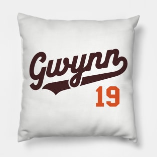 Gwynn 19, San Diego Baseball design Pillow