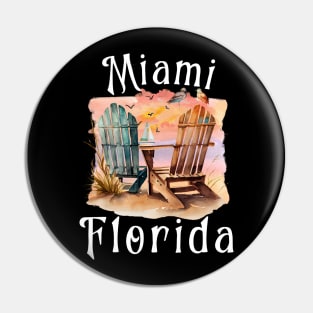 Miami Florida Pin