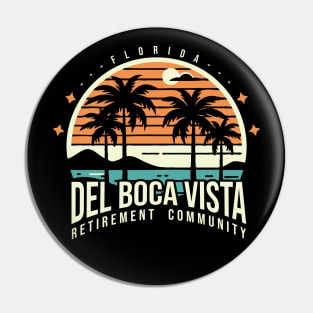 Del Boca Vista - Retirement Community Florida Pin