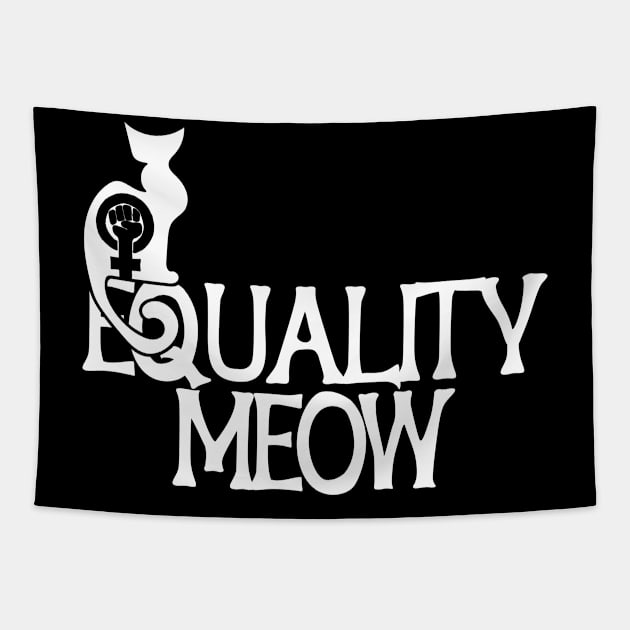 Equality Meow Tapestry by bubbsnugg