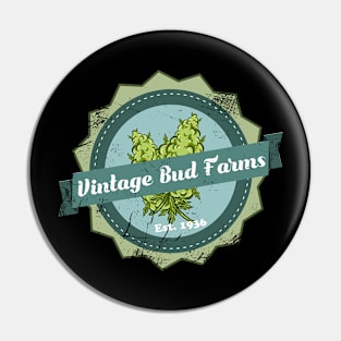 Vintage Bud Farms Pin