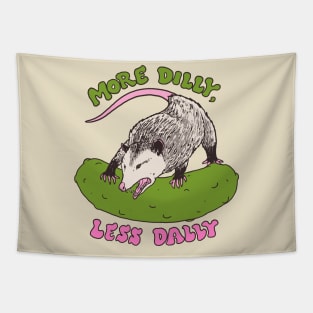 More Dilly, Less Dally Tapestry