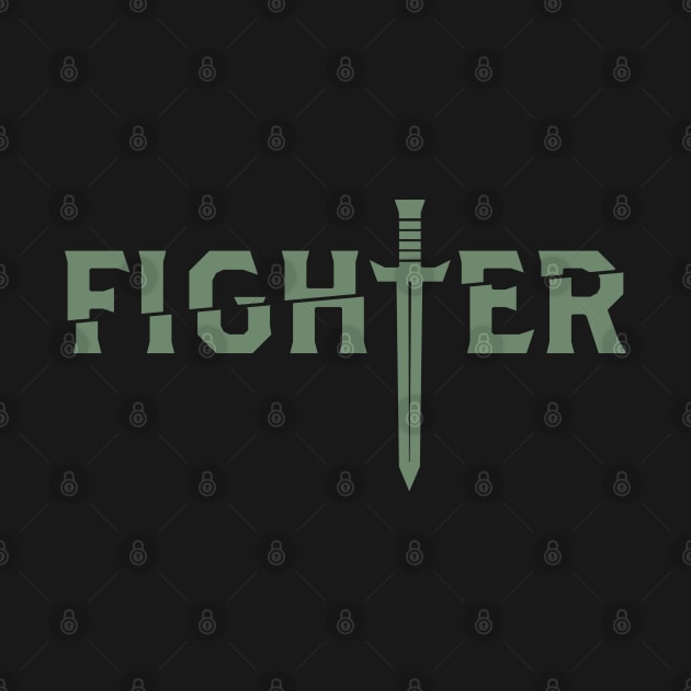 The DnD Classes: Fighter by Bivins Brothers Creative