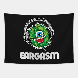 eargasm - funny music monster / creature Tapestry