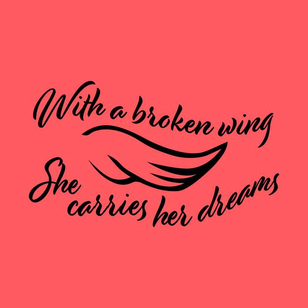 Broken Wing by Saltee Nuts Designs